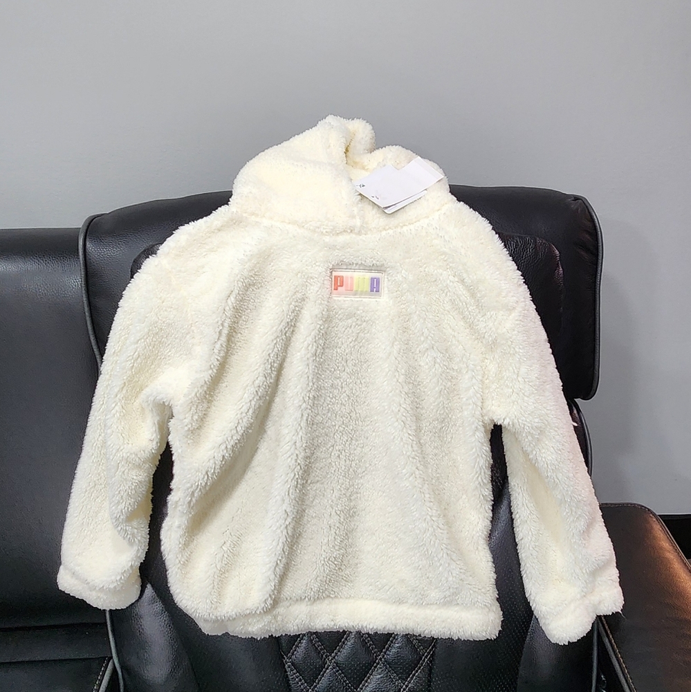 Puma Cream Fleece Jacket